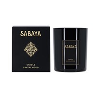 Lumânare parfumată Sabaya cu lemn de santal, 175 g