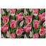 Kokosnussmatte Pink tulips, 39 x 59 cm