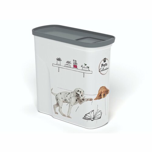 Curver Behälter für Futter, Hundmuster, 2 l