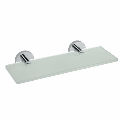 SAPHO XS601 X-Steel steklena polica 60 cm, brušenonerjaveče jeklo