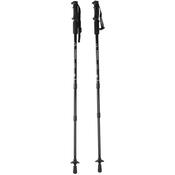 Nordic Walking-Stöcke Antishock, Schwarz