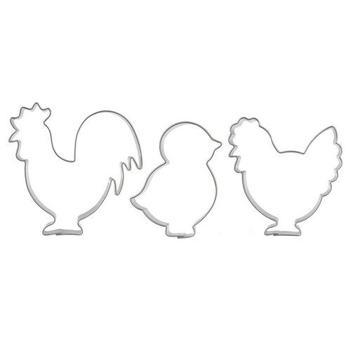 Orion Wykrawacz ze stali nierdzewnej wiosna I 3 szt.