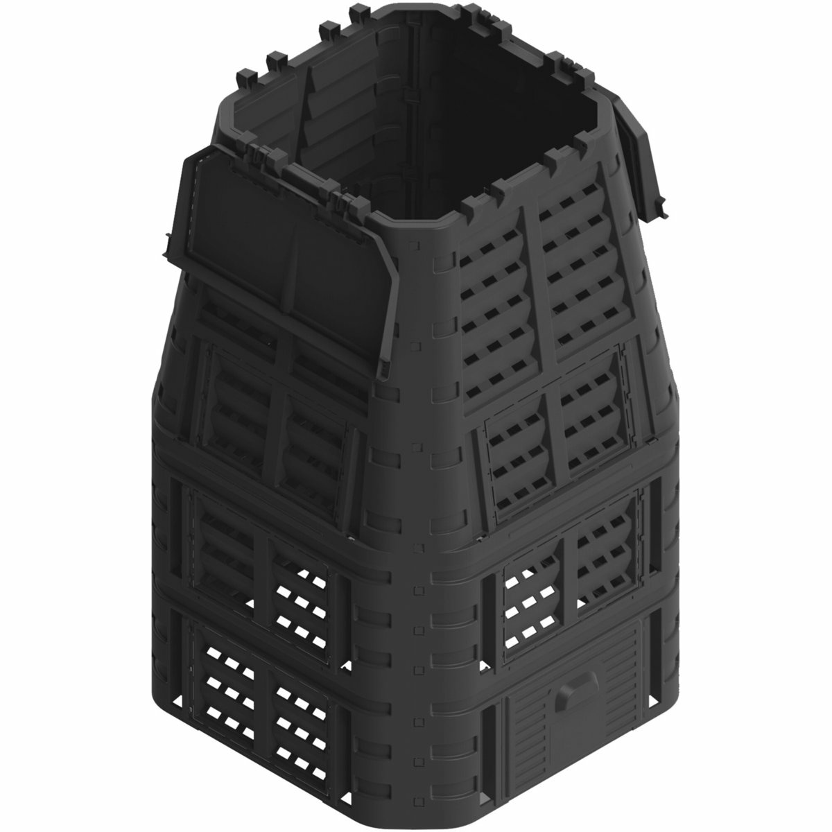 Patrol Kompostér Multicompo čierna, 1000 l​