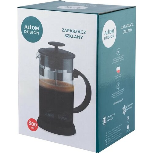 Presă franceză Altom pentru cafea și ceai 800 ml
