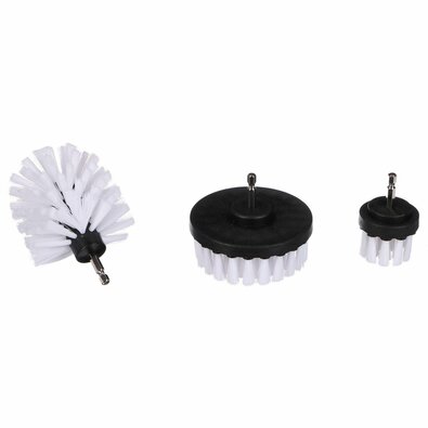 Sixtol Komplet krtačk za vrtalko za čiščenjeavtomobila CAR DETAILING DRILL BRUSH 3 SOFT, 3 kos