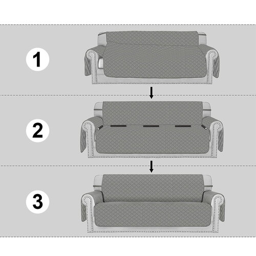 4Home Водонепроникне покривало для подвійного  крісла Pocket, 138 x 194 см