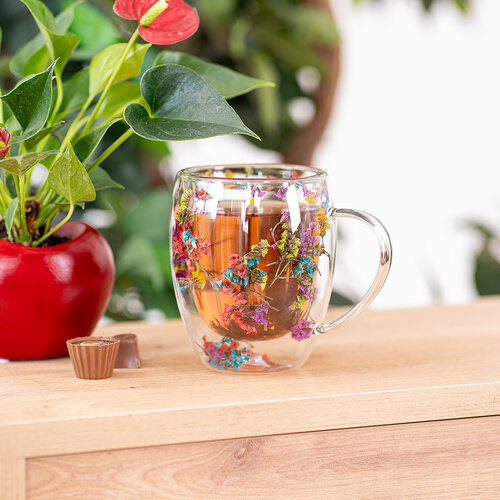 4Home termo steklenice Flowers Hot&amp;Cool 350ml, 2 kos