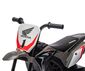 Milly Mally Elektrická motorka Honda CRF 450R, šedá