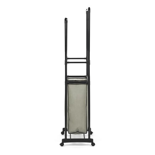 Tárolóállvány GD-176 BK, műanyag, fekete