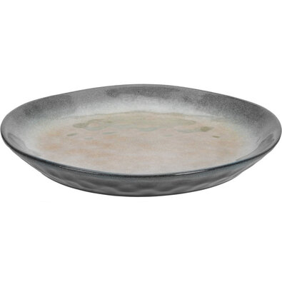 Keramični desertni krožnik Dario, 20 cm, rjava