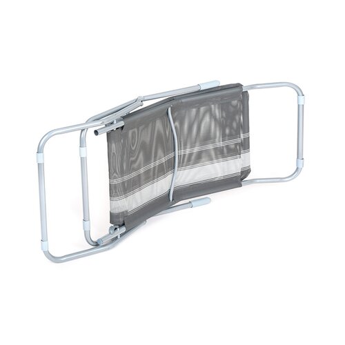 Happy Green Leżak plażowy antracytowy, 142 x 60 x 96 cm