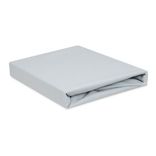 Matex Jersey undurchlässiges Laken hellgrau , 60 x 120 x 10 cm