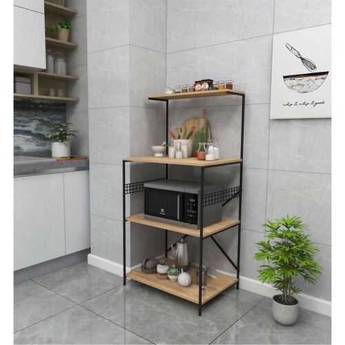 Anemon Atlantic Pine and Black konyhai polc