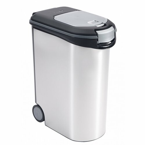 Curver Posoda za krmo, srebrna, 54 l