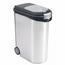 Curver Posoda za krmo, srebrna, 54 l