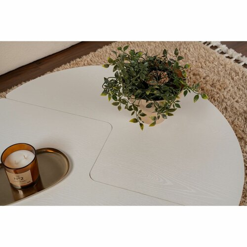 Moira Wood White dohányzóasztal