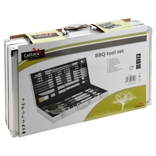 Cattara 13104 Grillezőkészlet, 30 darabos