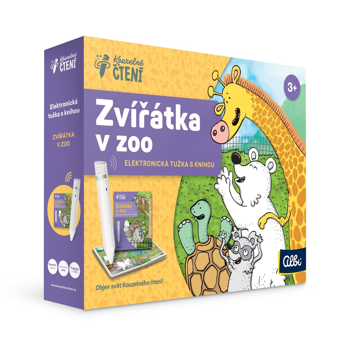 Kouzelné čtení CZ Albi tužka 2.0 + Zvířátka v zoo_NP