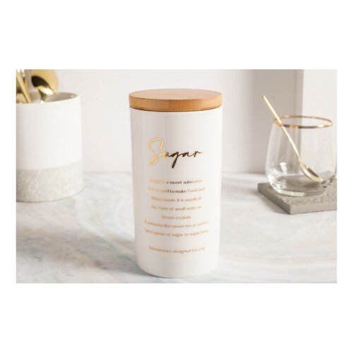 Altom Порцелянова ємність з кришкою для цукру Organic