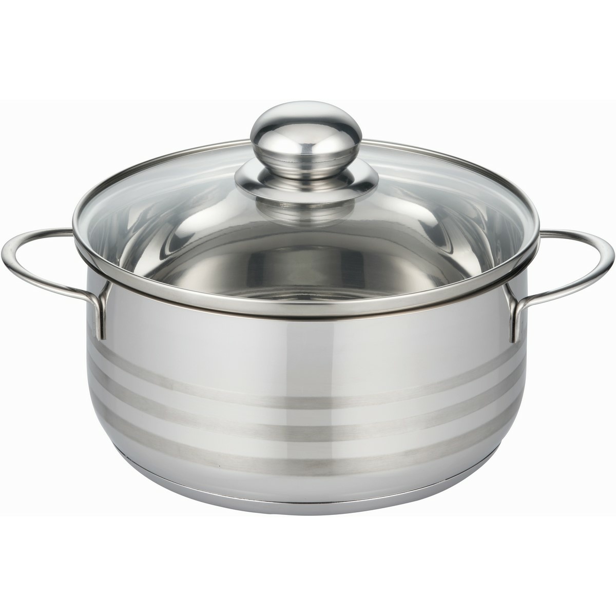 Elo 22116 Basic Garnek ze stali nierdzewnejBrillant 16 cm, 1,3 l, 1,3 l