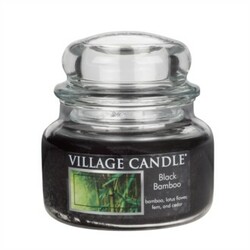 Village Candle illatgyertya Bambusz - Black Bamboo, 269 g