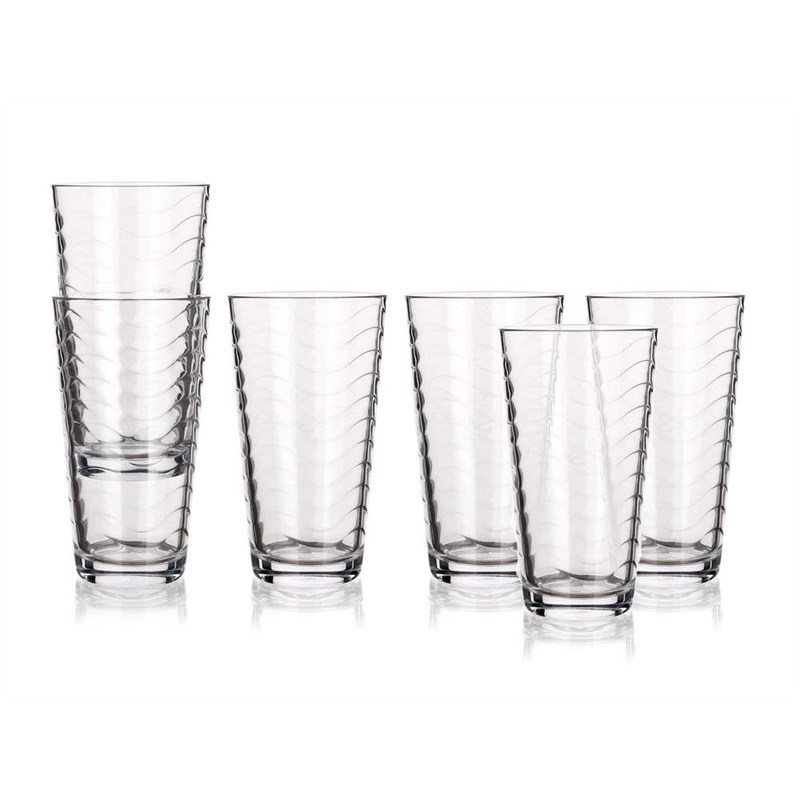 Banquet Pure Wawe 6dílná sada sklenic 460 ml
