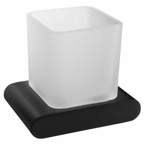 SAPHO RF004/15 Flori kozarec, črna mat/ mlečnosteklo