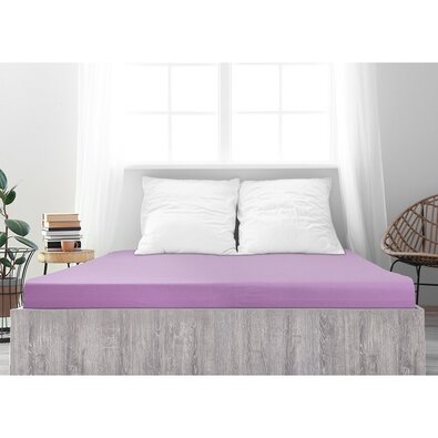 4Home jersey prestieradlo Ideál fialová, 90 x 200 cm