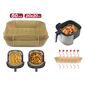 Beper C103ACC003 forme de hârtie pentru friteuzecu aer cald, 50 buc