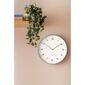 Karlsson 6011BL design ceas de perete albastru, diametru 40 cm