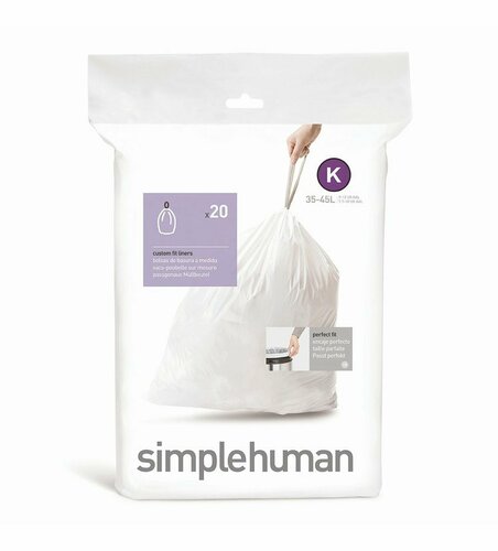 Simplehuman Müllsäcke K 35-45 l, 20 St.