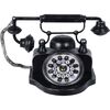 Zegar stołowy „Old Telephone” czarny