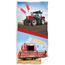 Dětská osuška Traktor a Kombajn, 70 x 140 cm
