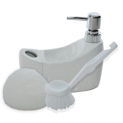 Orion Dozator de săpun Pearl, alb