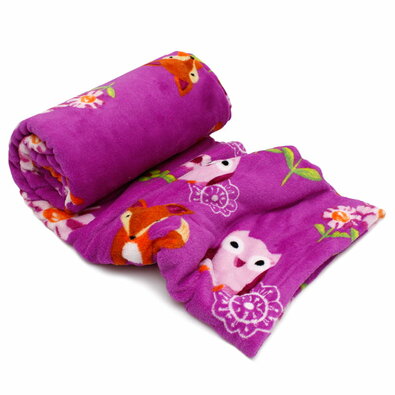 Domarex Pătură Little owls, 150 x 200 cm