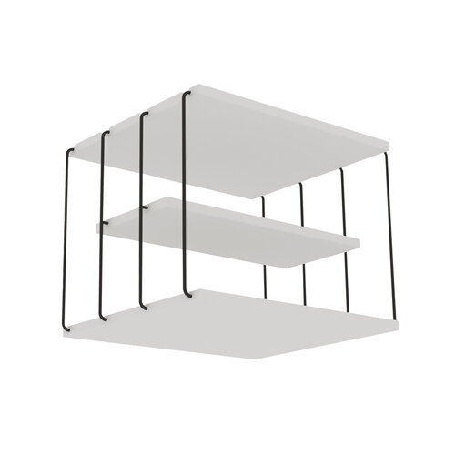 Beistelltisch Lifon White