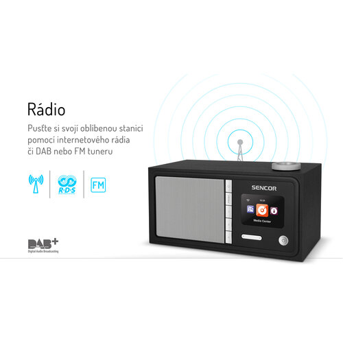 Sencor 5000WDB internetové rádio