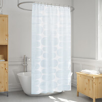 Sprchový záves modrosivá, 180 x 200 cm