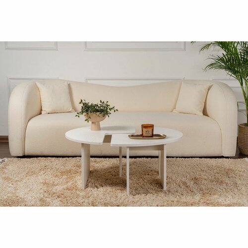 Couchtisch Moira Wood White