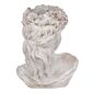 Ambalaj din beton Cap de femeie Bysta, diametru 23cm , 23 x 17 x 30 cm