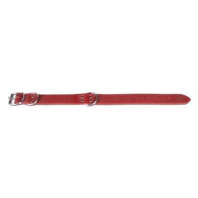 Tommi Fettleder Halsband Clyde Rot, 65 x 4 cm