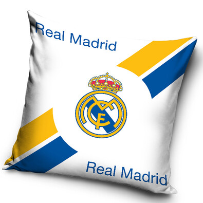 Vankúšik Real Madrid Erb, 40 x 40 cm