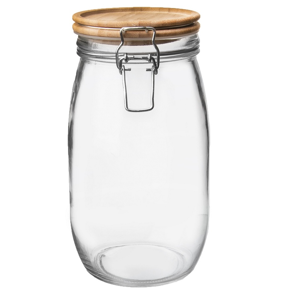 Doză sticlă Orion, cu clips se închidere, 2,3 l