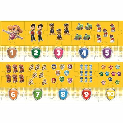 Trefl Puzzle edukacyjne Liczby Paw Patrol , 20elementów