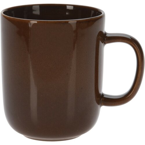 EH Керамічна чашка DARK 350 мл, коричневий