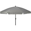 Parasol plażowy z pochyleniem o średnicy 185 cm,szary
