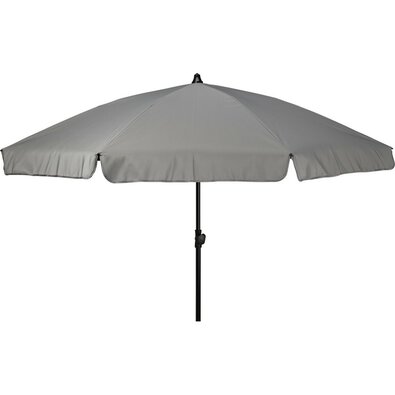 Parasol plażowy z pochyleniem o średnicy 185 cm,szary
