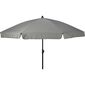 Parasol plażowy z pochyleniem o średnicy 185 cm,szary