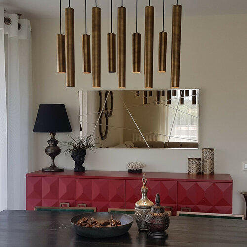 Bronze tükör 62 x 130 cm