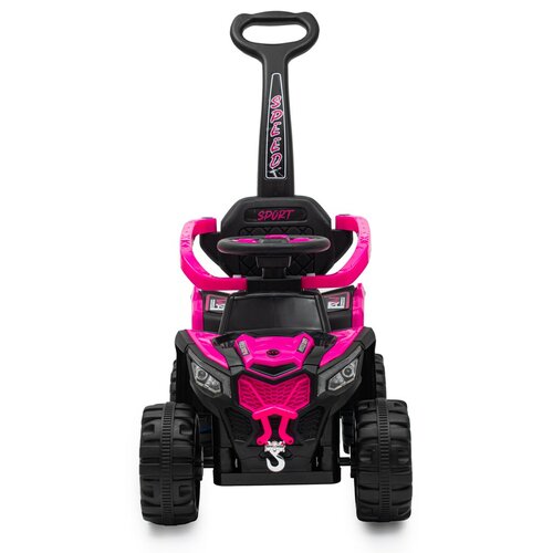 Scuter electric Baby Mix cu bară de ghidareRuggy, roz